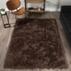 preview thumbnail 1 of 13, Addison Aurora Deeply Complex Modern Brown Shag Area Rug
