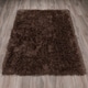 preview thumbnail 11 of 13, Addison Aurora Deeply Complex Modern Brown Shag Area Rug