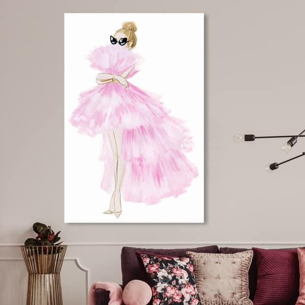 Oliver Gal 'Pink Tutu Dress' Fashion and Glam Wall Art Canvas Print - Pink, White - Bed Bath & Beyond - 28526052 Oliver Gal 'Pink Tutu Dress' Fashion and Glam Wall Art Canvas Print - Pink, White - Bed Bath & Beyond - 28526052