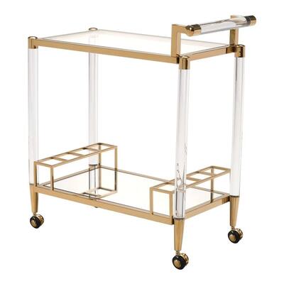 Existential Bar Cart Gold