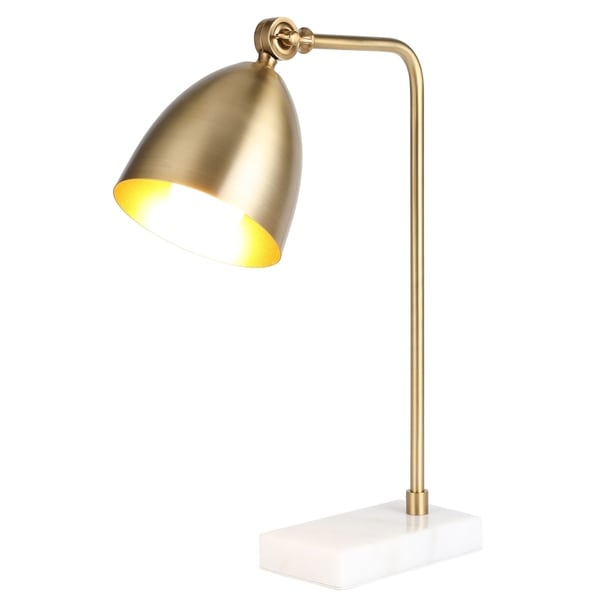 gold desk lamp