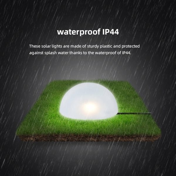 Shop 1pc Solar Power Plug Ground Light Outdoor Waterproof