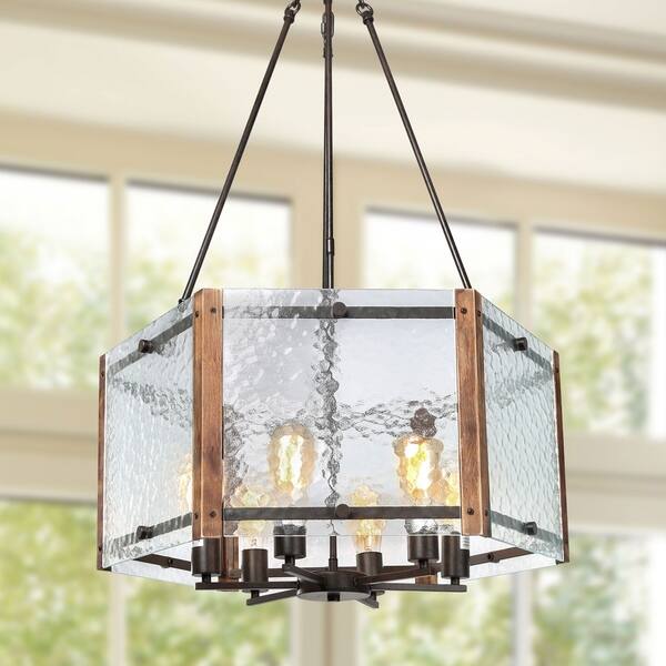 Shop The Gray Barn Flying Turtle 6 Light Rustic Foyer Pendant Hall