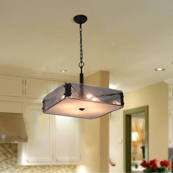 4 Light Gl Pendant Lighting Square Indoor Ceiling Lights E12 4 Light Gl Pendant Lighting Square Indoor Ceiling Lights E12