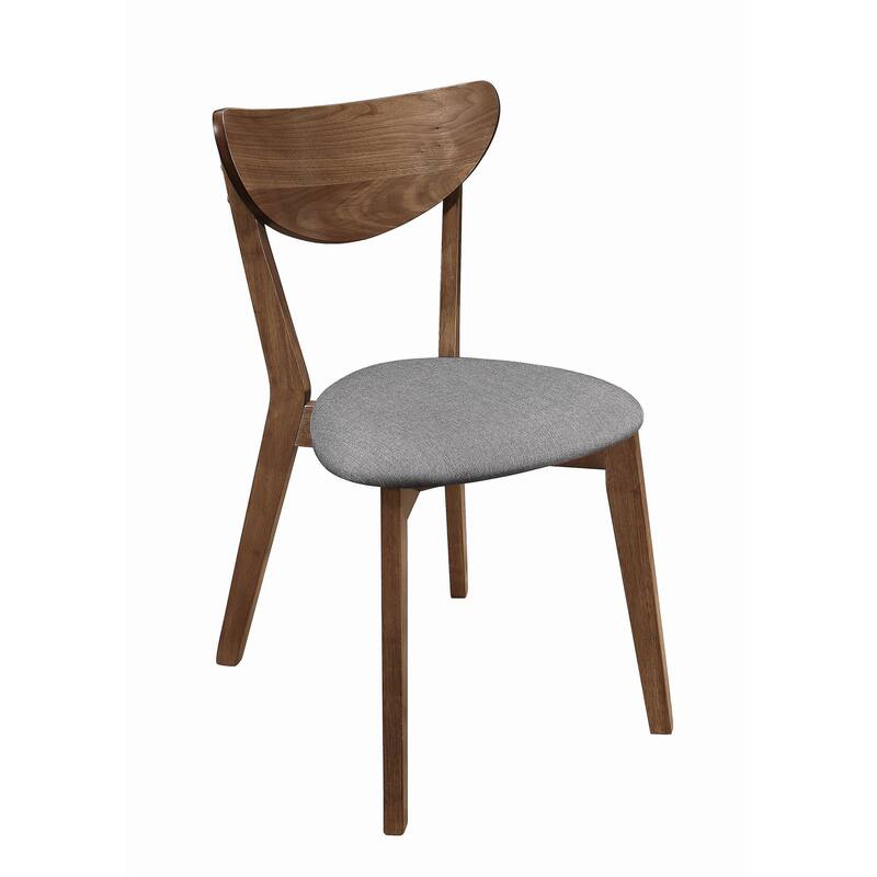Carson Carrington Daglosten Grey and Natural Walnut 7-piece Dining Set