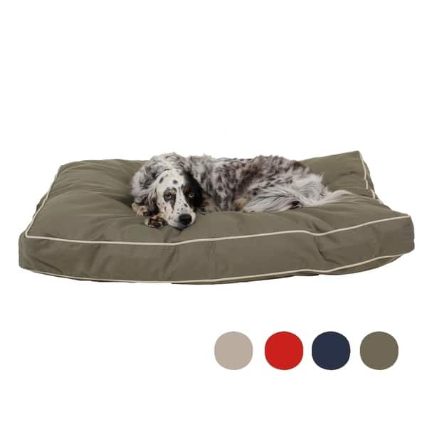 slide 2 of 11, Carolina Pet Classic Rectangle Jamison Memory Foam Napper