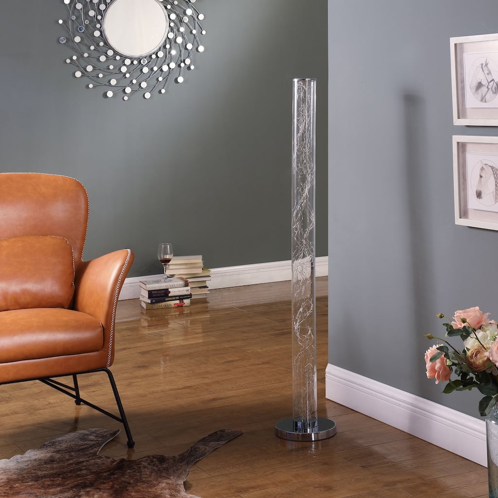 49 In. Multi Colored LED Namiri Floor Lamp with Remote