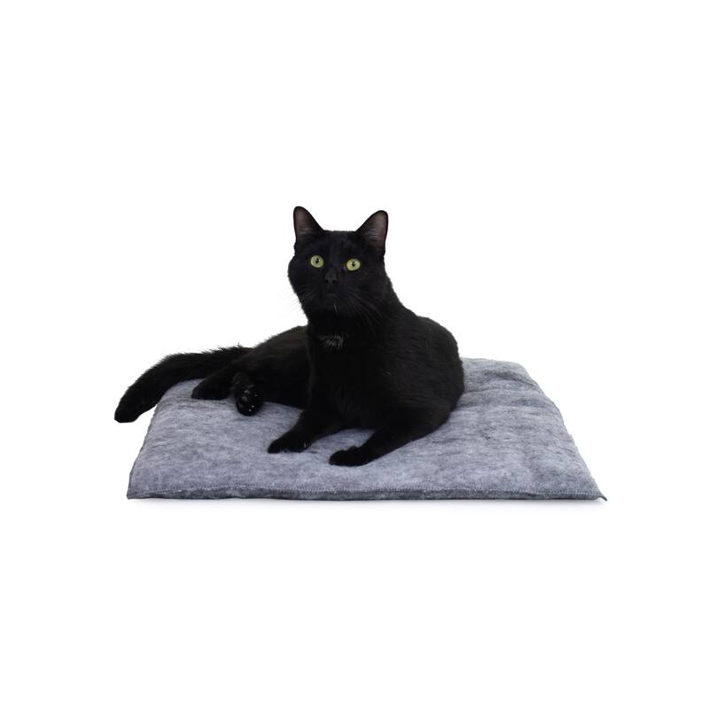 Carolina Pet Original Purr Padd Cat Bed - 20"x20" - Charcoal