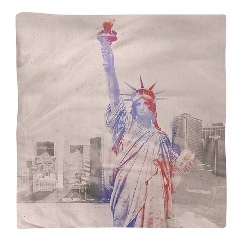 Watercolor Statue of Liberty Napkin