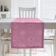 preview thumbnail 17 of 30, Monochrome Moon Phases Pattern Table Runner 16 x 72 - Cotton Blend - Pink
