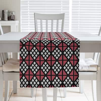 Classic Diamonds Table Runner