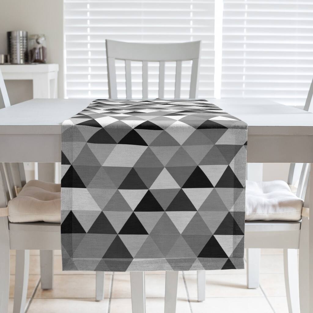 Triangle Pattern Table Runner