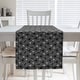preview thumbnail 1 of 30, Classic Hexagonal Lattice Table Runner 16 x 72 - Cotton Blend - Black