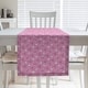 preview thumbnail 19 of 30, Classic Hexagonal Lattice Table Runner 16 x 72 - Cotton Blend - Pink