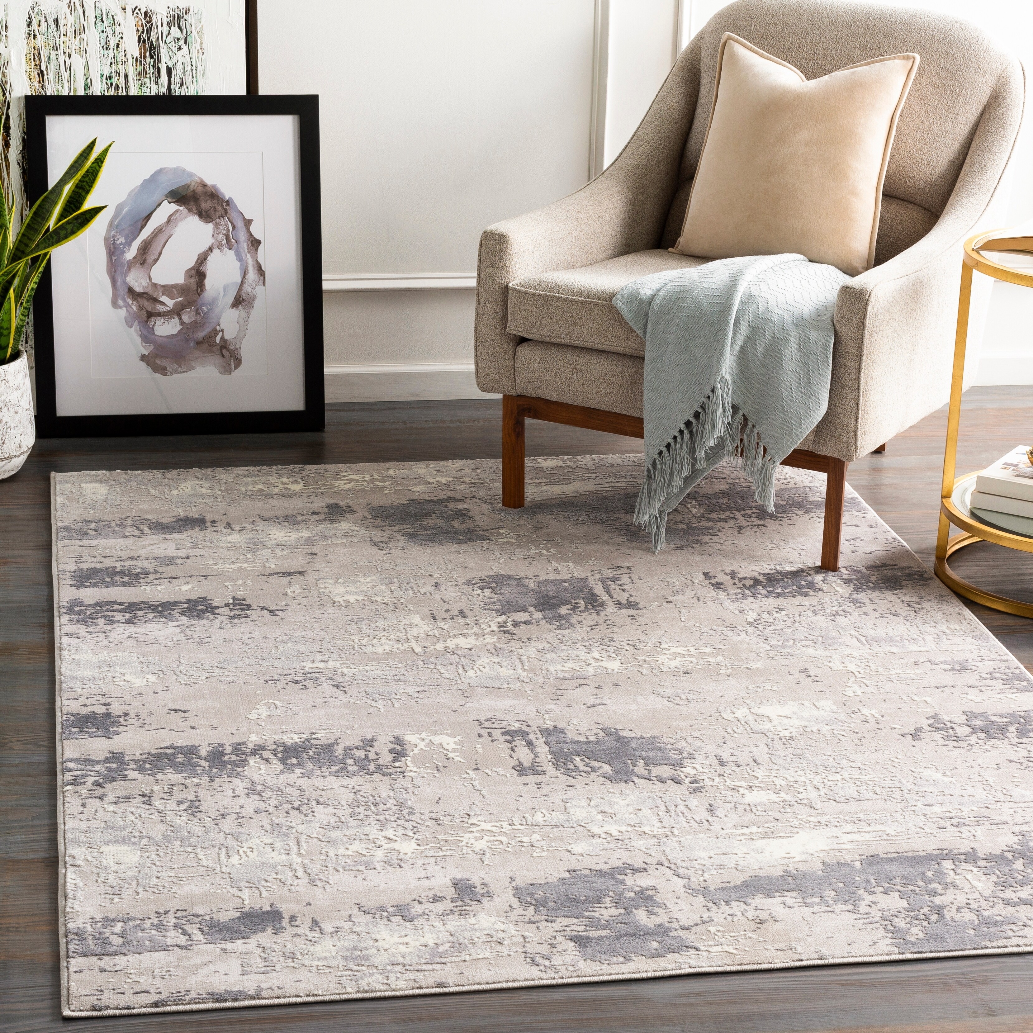 Cinza Abstract Industrial Area Rug Overstock Cinza Abstract Industrial Area Rug Overstock