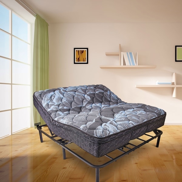 Wolf Corporation's King Size Adjustable Bed Base with Wireless Remote. Opens flyout.