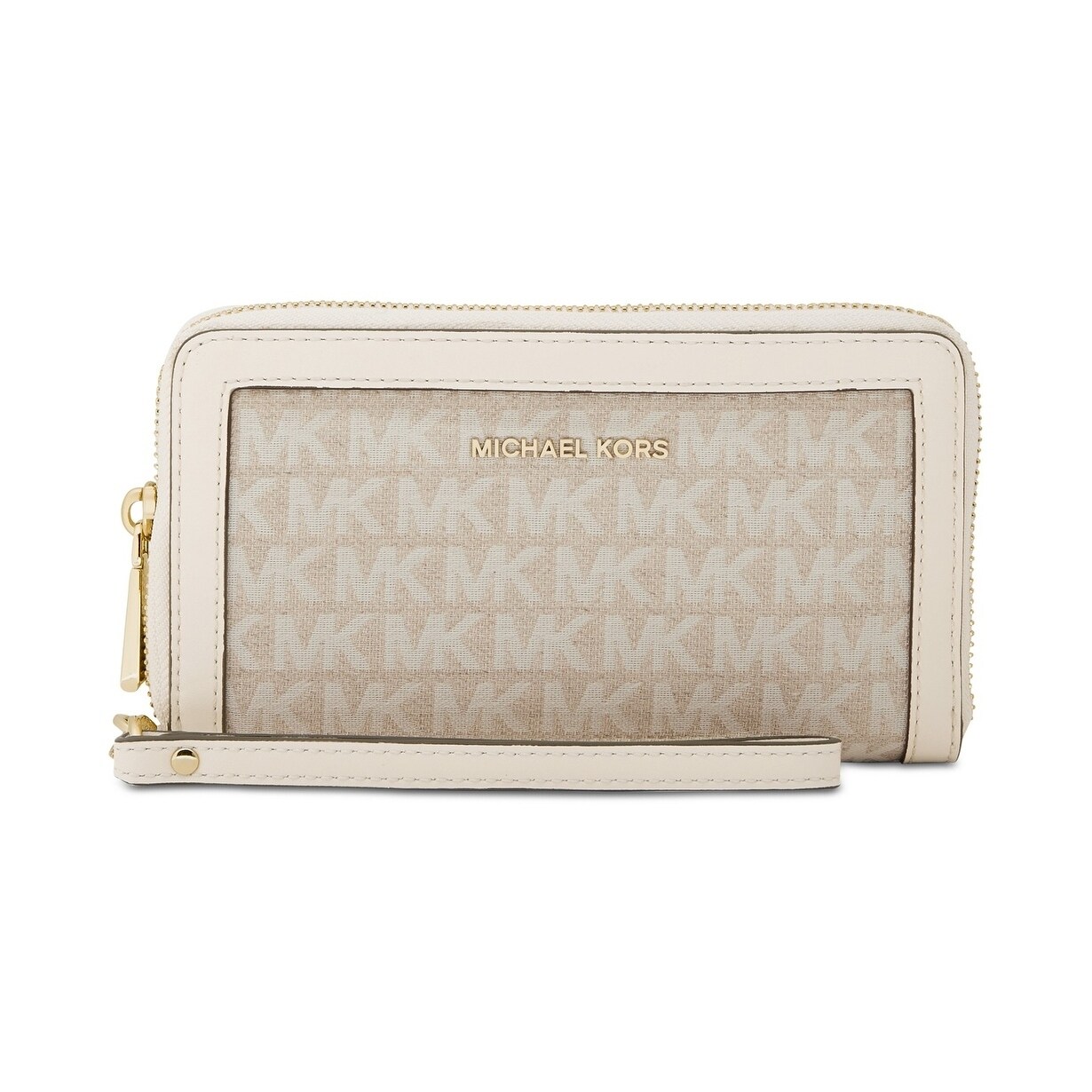 michael kors cream wallet
