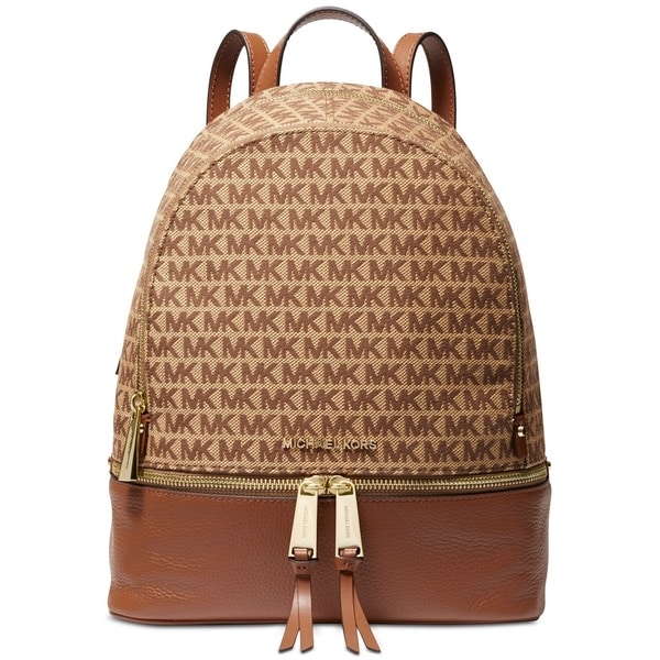 michael kors rhea backpack brown