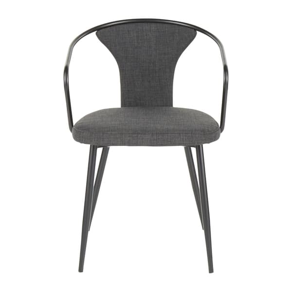 slide 8 of 9, The Gray Barn Bountiful Industrial Upholstered Chair - N/A Dark Grey