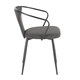 preview thumbnail 3 of 7, The Gray Barn Bountiful Industrial Upholstered Chair - N/A