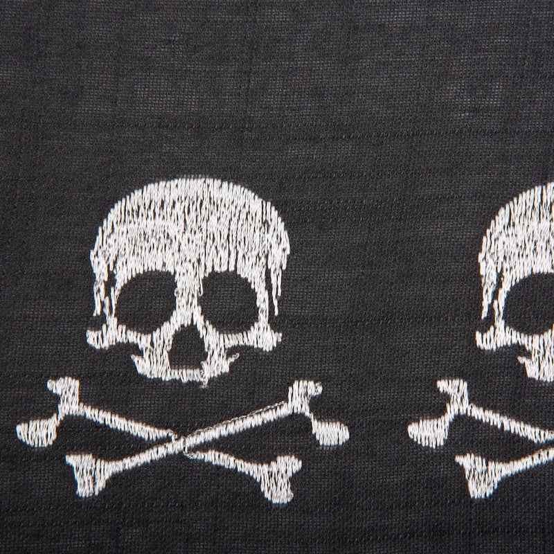 DII Skulls Embroidered Placemat (Set of 4)