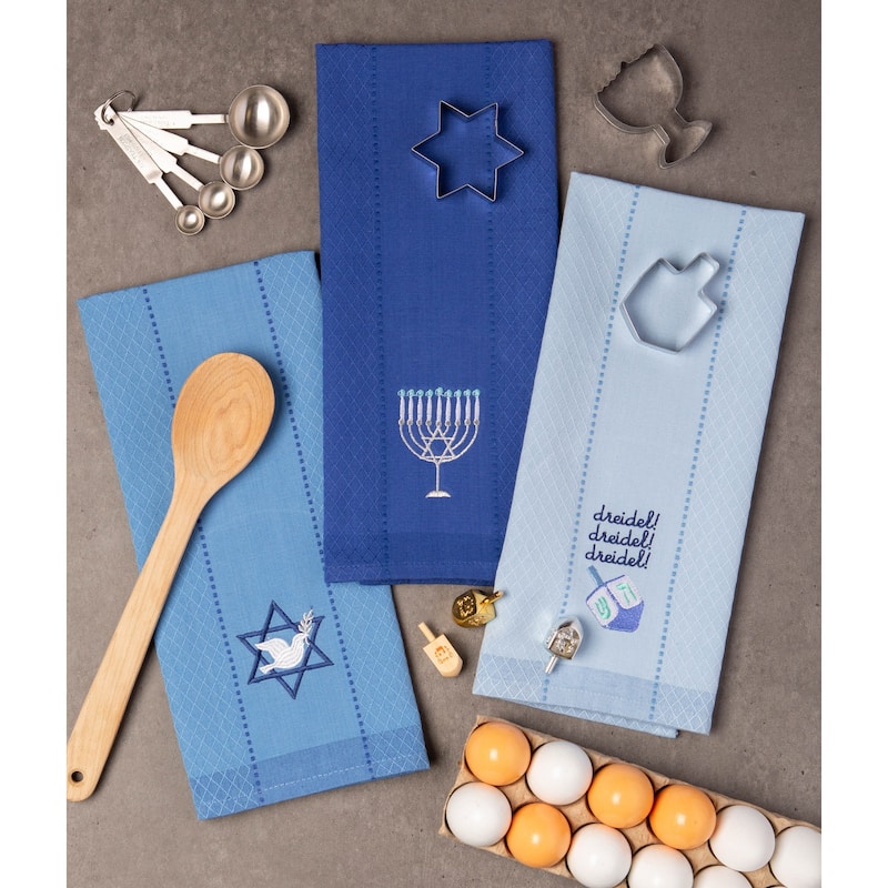 DII Peace Love Latkes Dishtowel (Set of 2)