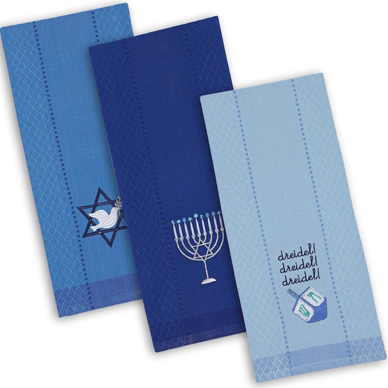 DII Peace Love Latkes Dishtowel (Set of 2)