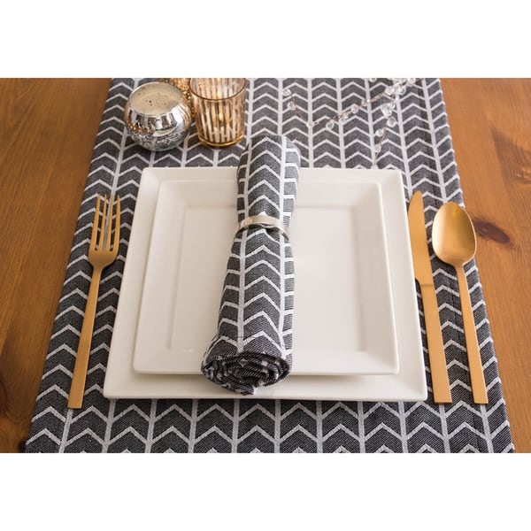 Dii Black White Table Runner 28529499 Dii Black White Table Runner
