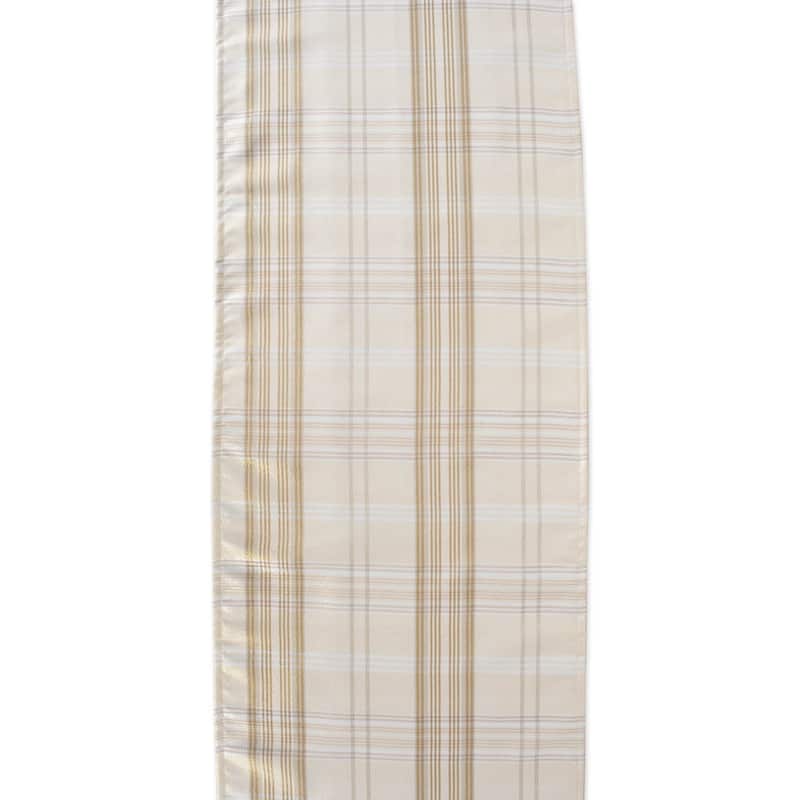 DII Holiday Plaid Tablecloth