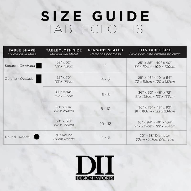 DII Holiday Plaid Tablecloth