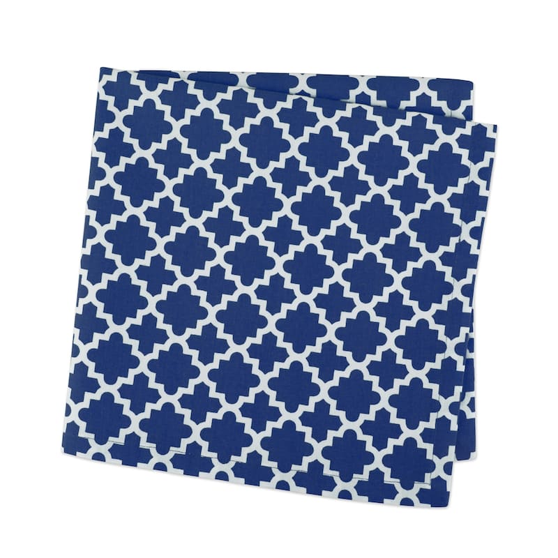 DII Nautical Blue Lattice Napkin (Set of 6)