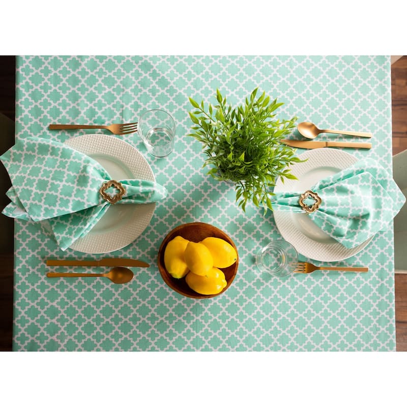 DII Nautical Blue Lattice Napkin (Set of 6)