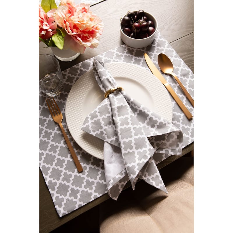 DII Nautical Blue Lattice Napkin (Set of 6)