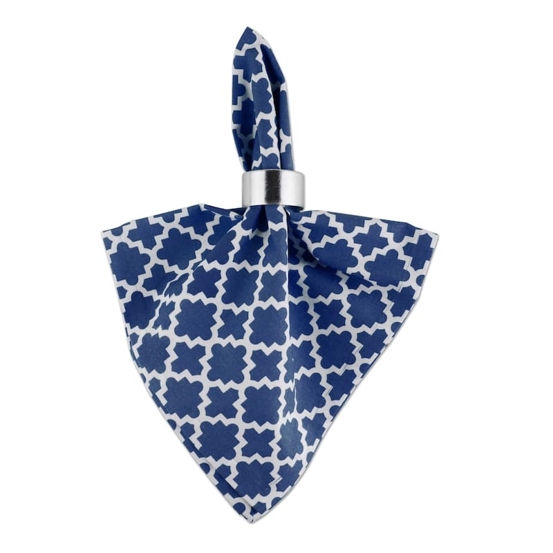 DII Nautical Blue Lattice Napkin (Set of 6)