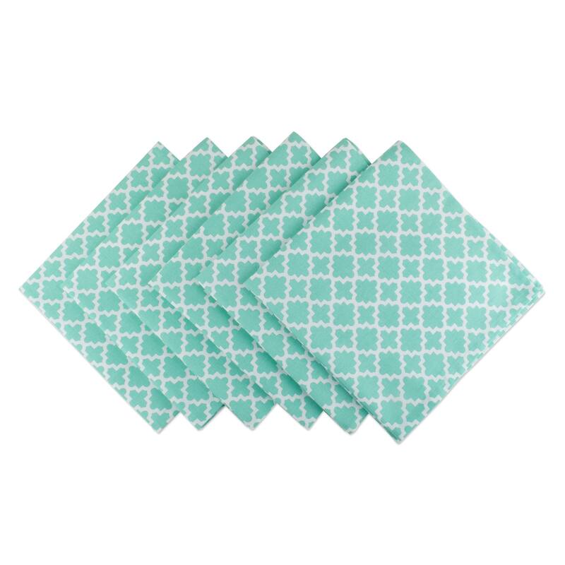DII Nautical Blue Lattice Napkin (Set of 6)