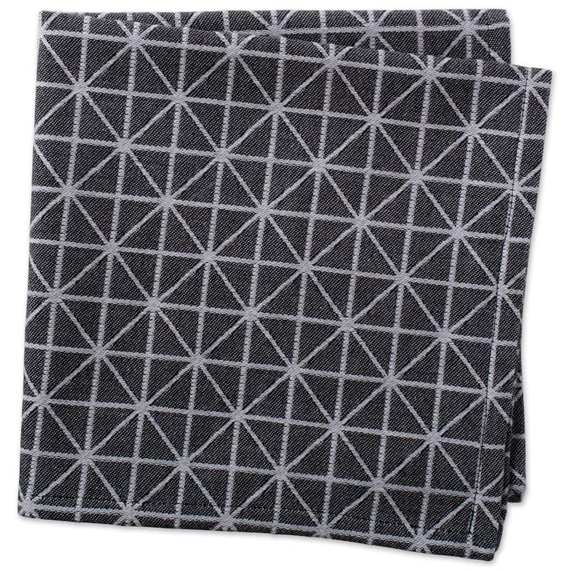 DII Black & White Napkin (Set of 6)