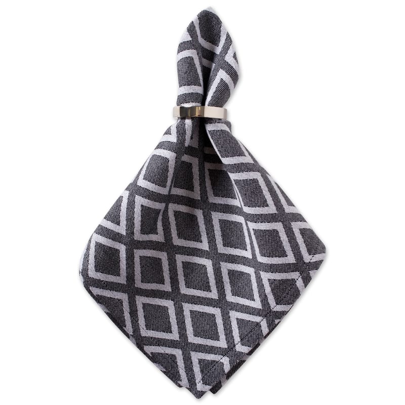 DII Black & White Napkin (Set of 6)
