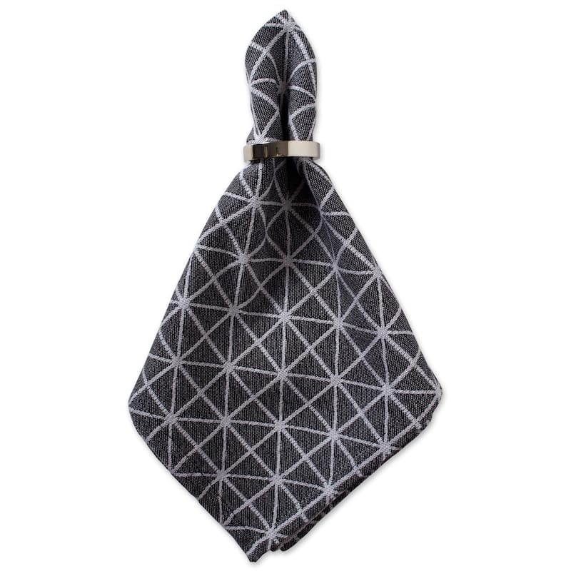 DII Black & White Napkin (Set of 6)