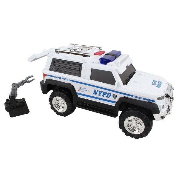nypd toy car with lights