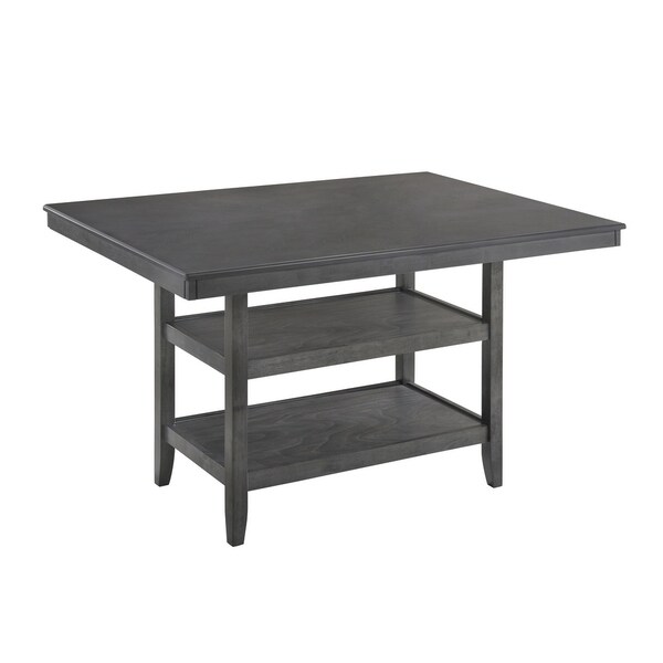 Best Quality Furniture Counter Height Table Only - Grey - Overstock