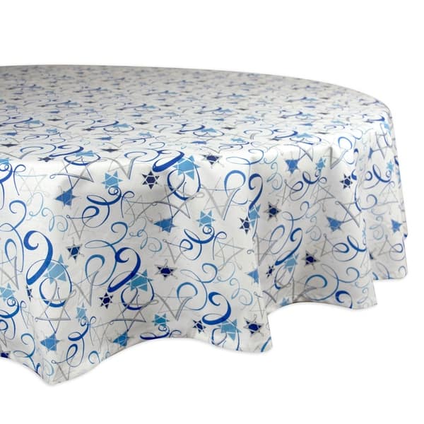 Dii Embroidered Star David Table Runner On Sale Overstock 28529617