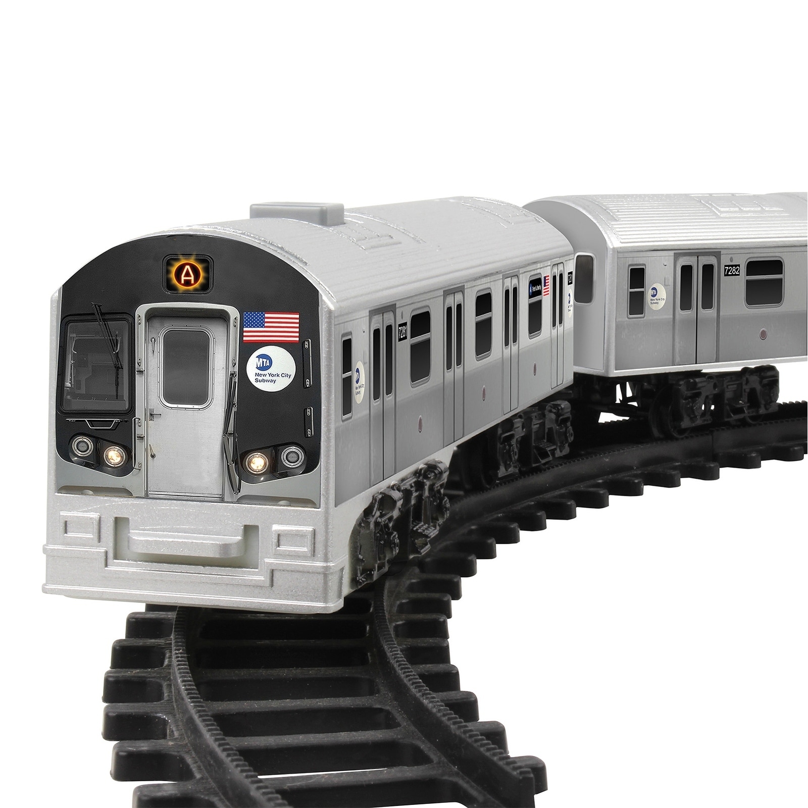 2022-07-16. Battery Operated Train Set w daron mta motorized subway car. ip...