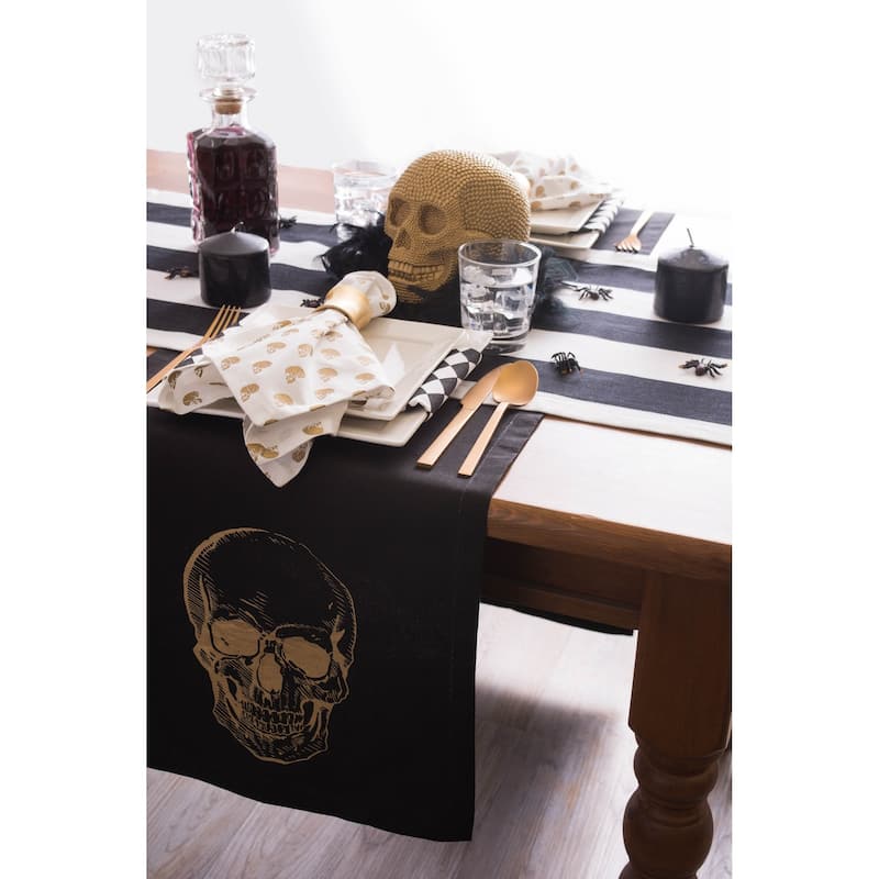 DII Haunted House Table Runner