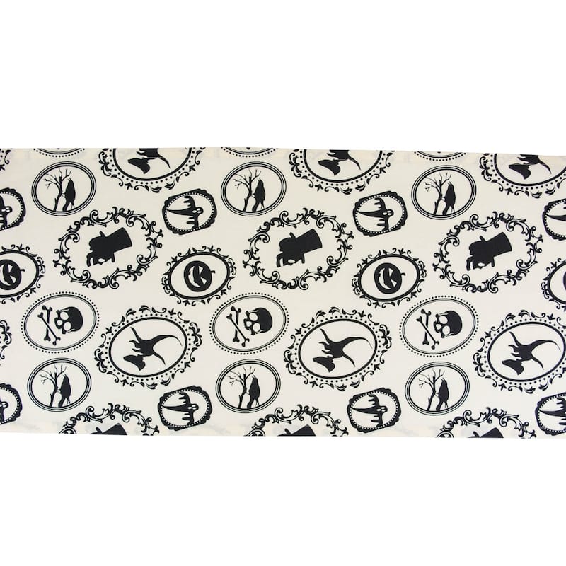 DII Haunted House Table Runner