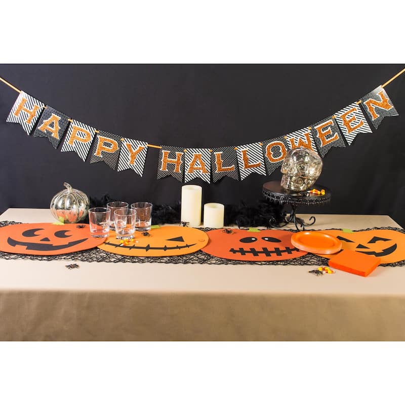 DII Haunted House Table Runner