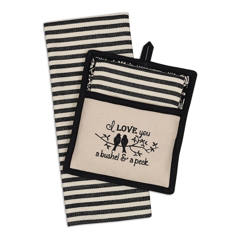 DII Embellished Kitchen Gift Set - Set of 2 - Bushel & Peck