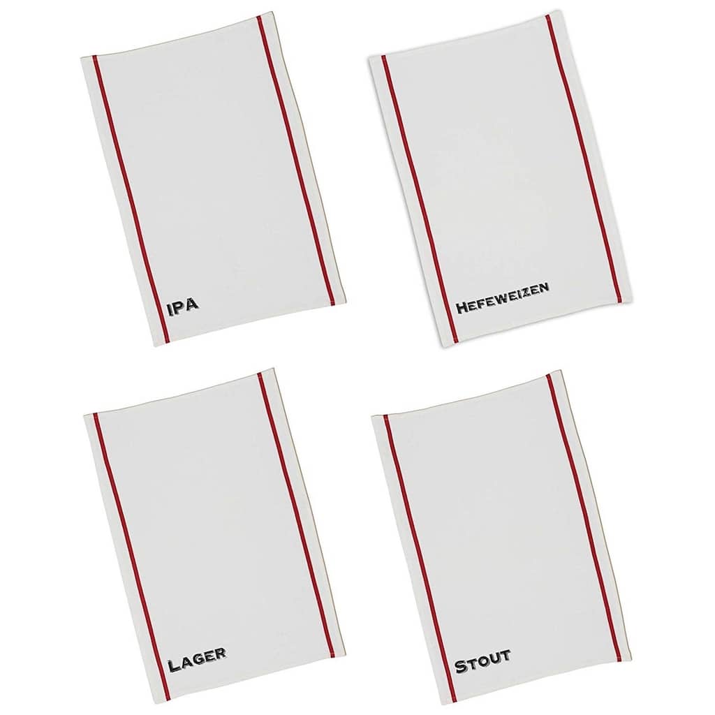 DII Summer Celebration Embellished Dishtowel (Set of 4)