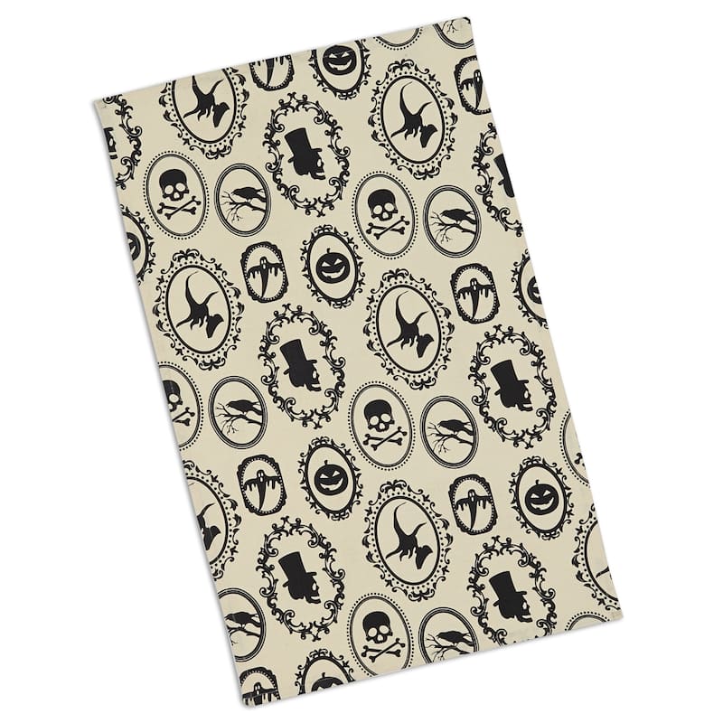 DII Assorted Halloween Embellished Dishtowel (Set of 3)