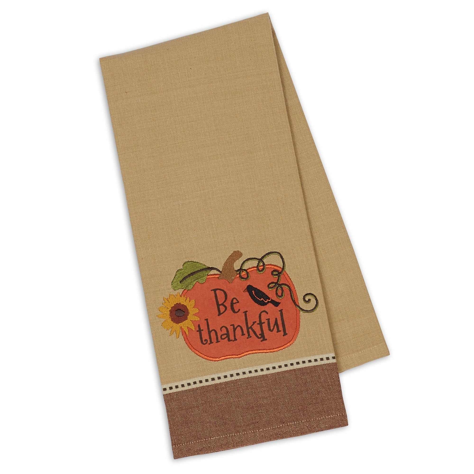 Assorted Give Thanks Plaid Dishtowel (Set of 3), Size: 18 x 28