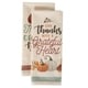 preview thumbnail 18 of 112, DII Assorted Fall Embroidered Dishtowel (Set of 3)